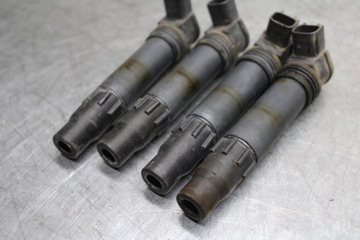 05-06 HONDA CBR600RR IGNITION COILS COIL SPARK PLUG CAPS BB727
