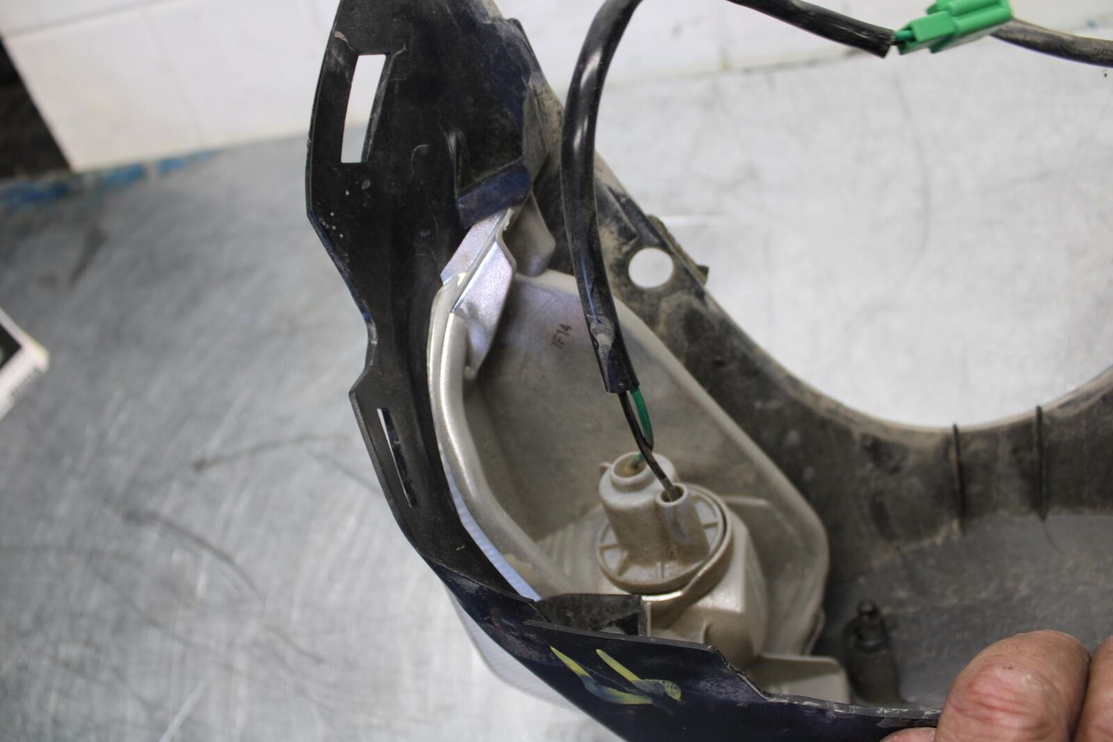 07-08 KAWASAKI CONCOURS 1400 REAR LEFT RIGHT TURN SIGNALS LIGHT INDICATORS BB449