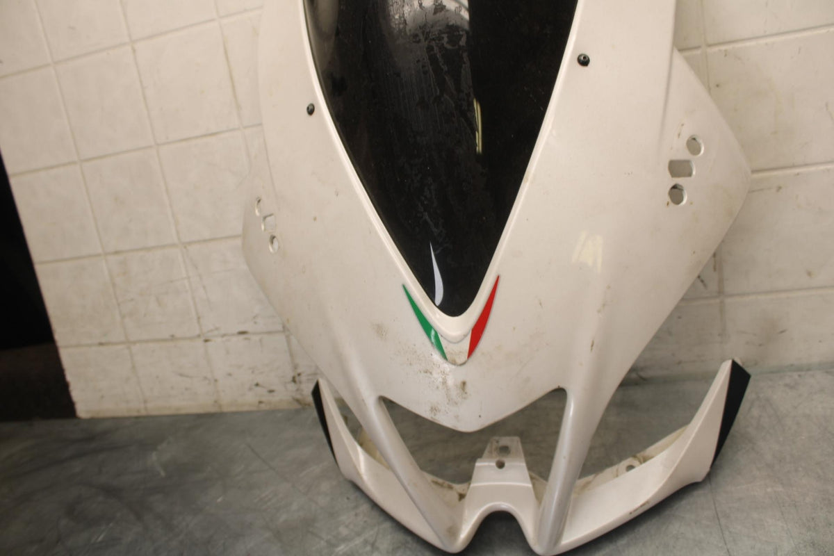 2010 Aprilia RSV1000R FRONT UPPER NOSE FAIRING COWL SHROUD BB513