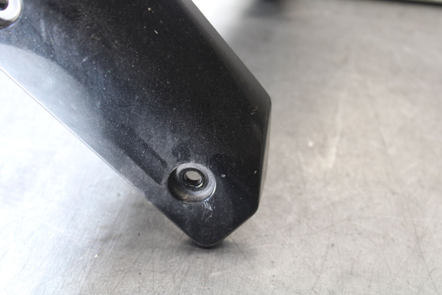 09-12 KAWASAKI NINJA ZX6R FRONT WHEEL FENDER COWL FAIRING 5004-0118-17K BB698