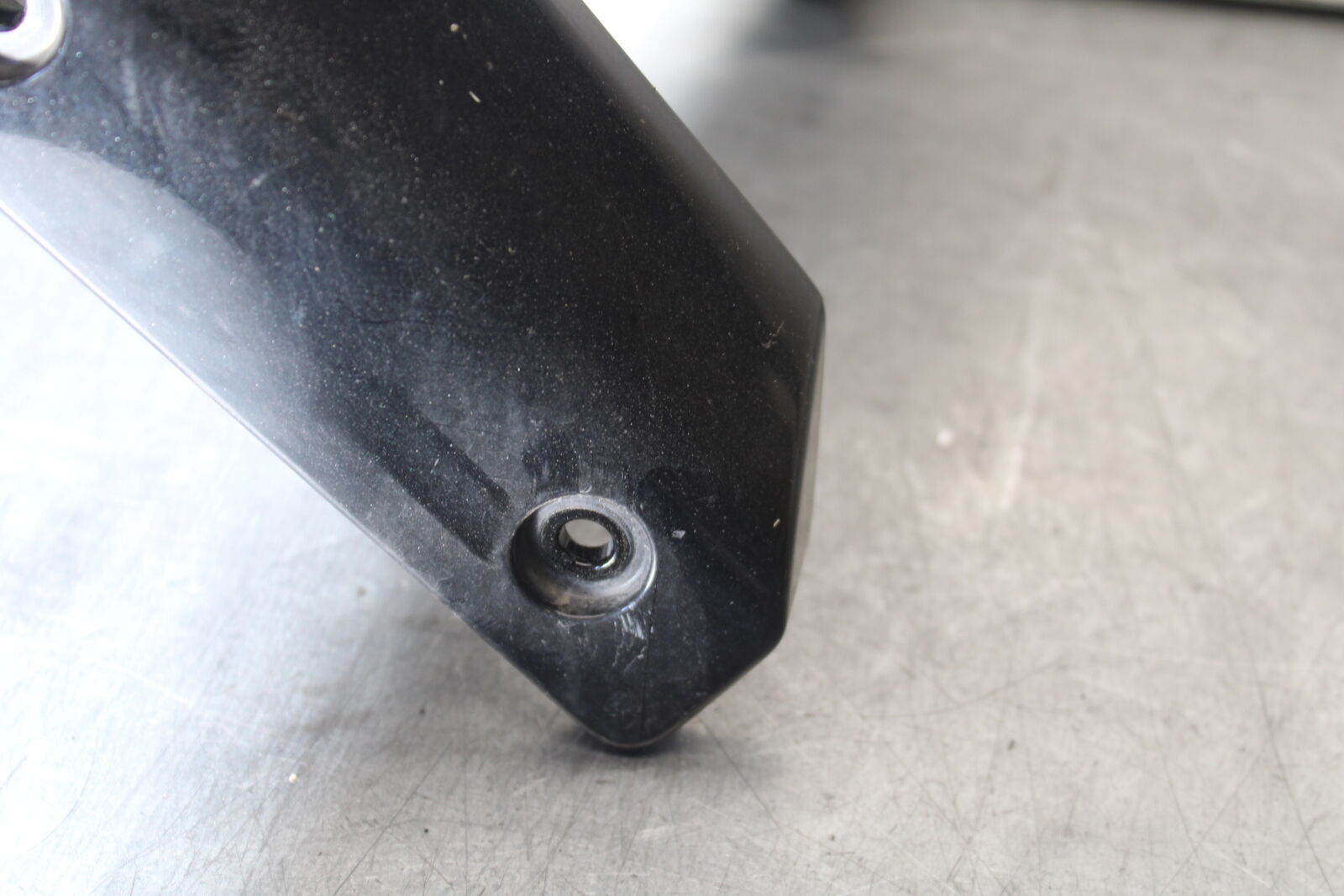 09-12 KAWASAKI NINJA ZX6R FRONT WHEEL FENDER COWL FAIRING 5004-0118-17K BB698