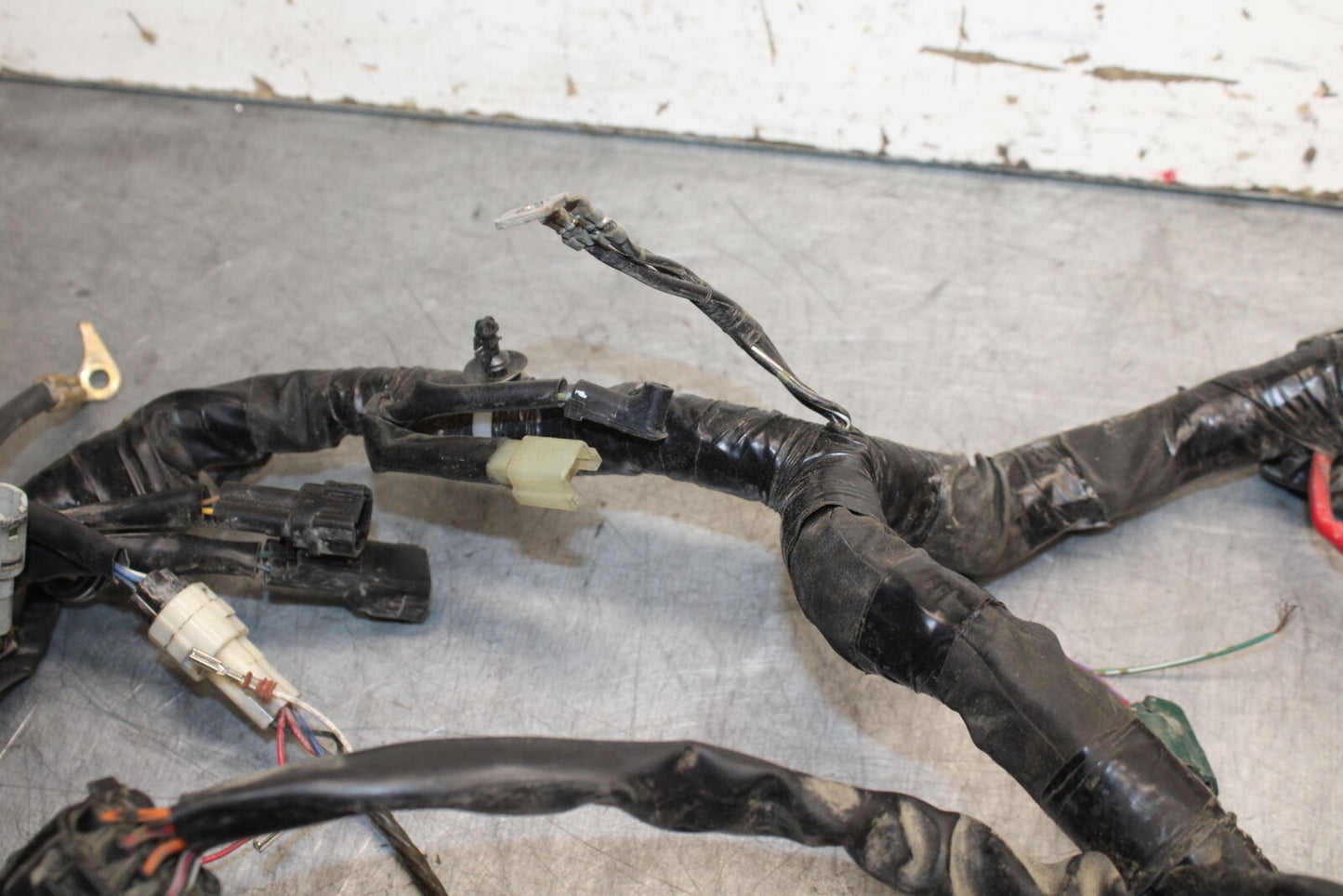 07-08 YAMAHA YZF R1 MAIN ENGINE WIRING HARNESS MOTOR WIRE LOOM BB724