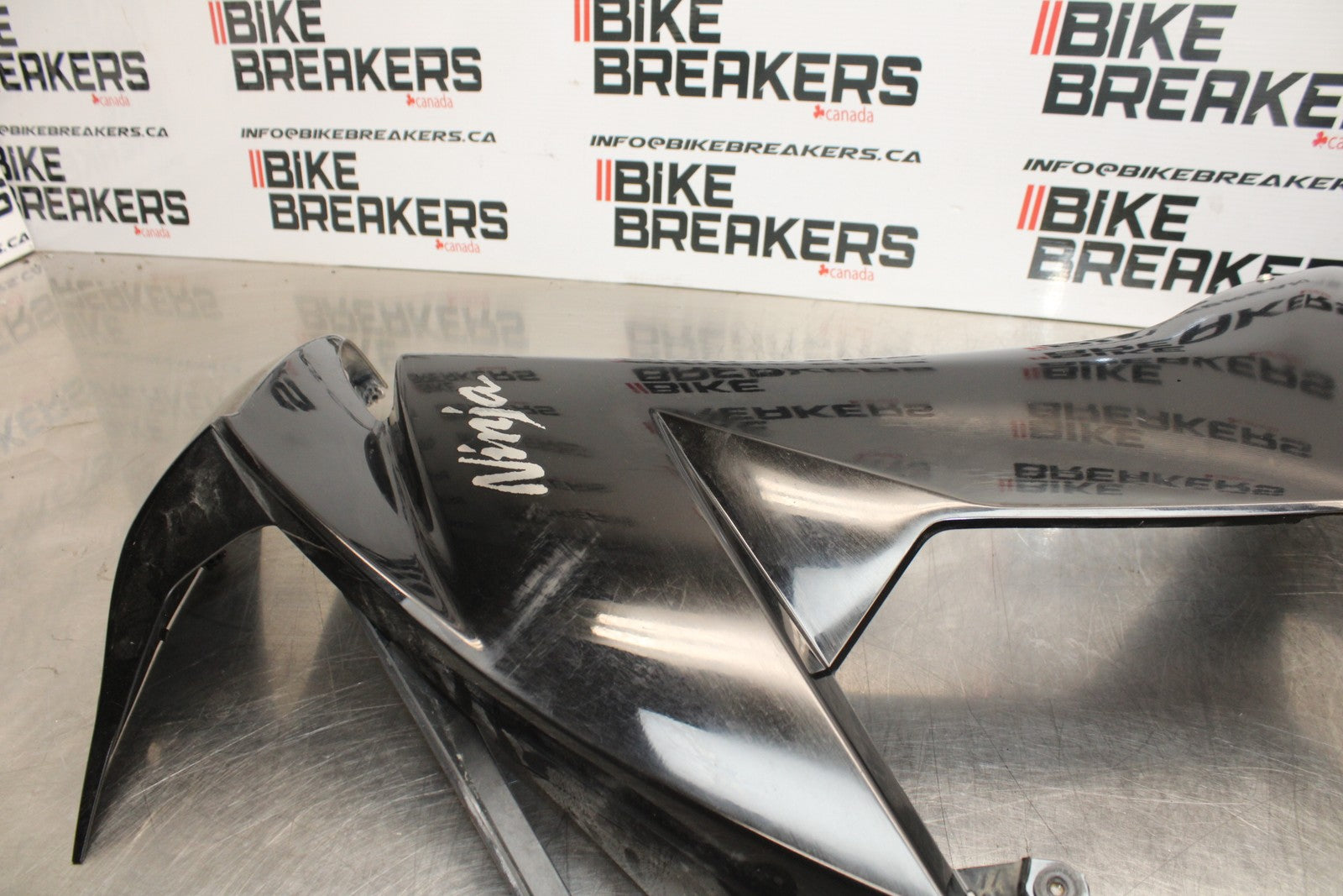 08 KAWASAKI NINJA ZX10R RIGHT LOWER MID UPPER SIDE FAIRING COWL  BB201