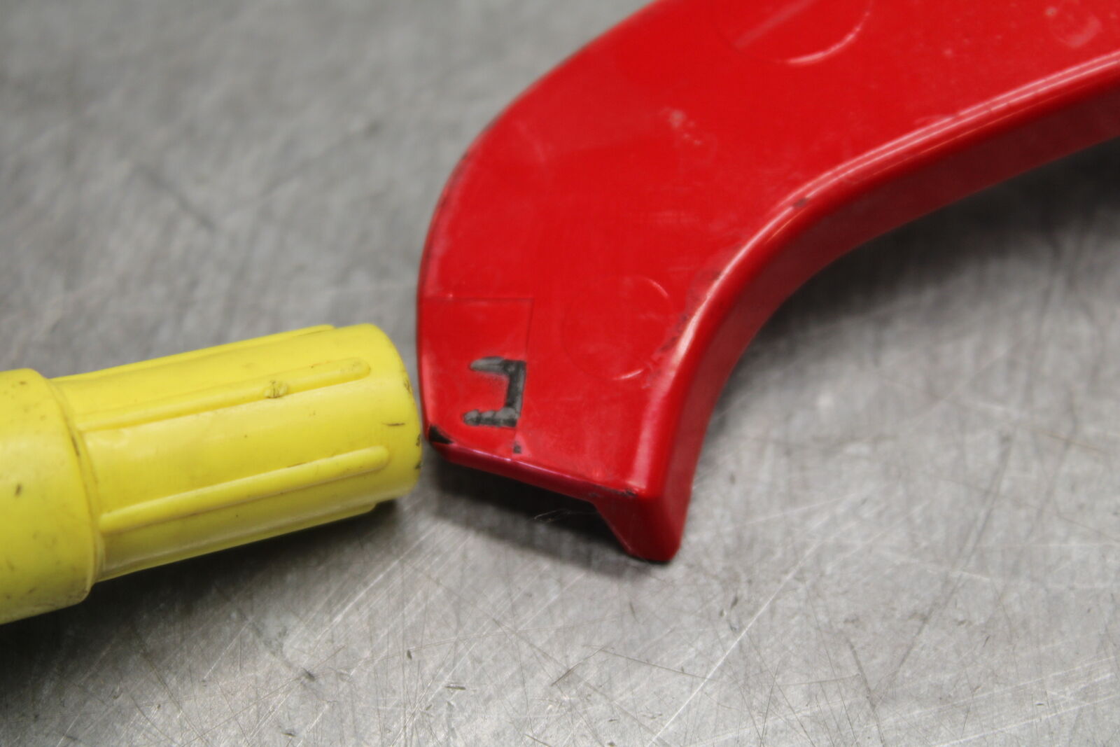 09-12 KAWASAKI NINJA ZX6R CENTER REAR BACK TAIL FAIRING COWL BB640