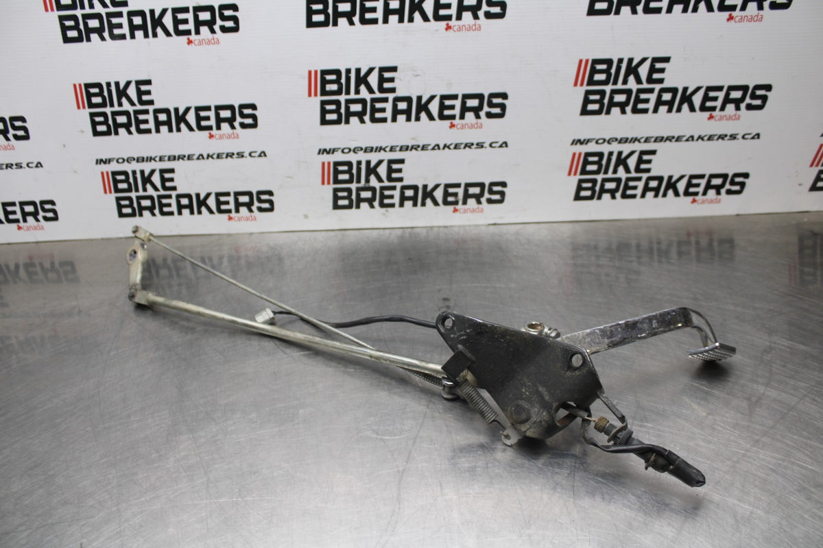 09 HONDA SHADOW 750 VT750 C2 REAR BACK BRAKE LINK LINKAGE PEDAL BB809