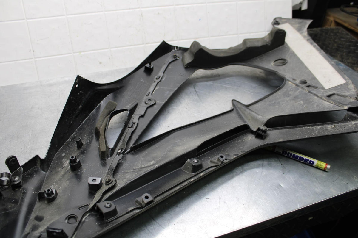 16-20 KAWASAKI ZX10R RIGHT LOWER MID UPPER SIDE FAIRING COWL  BB591