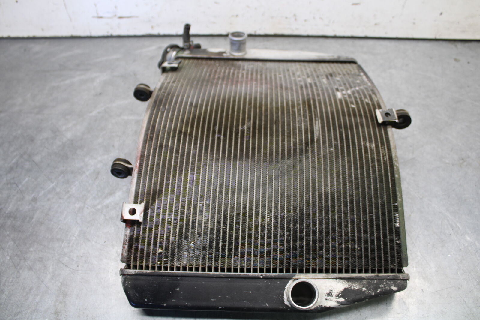 09-12 KAWASAKI NINJA ZX6R ZX600R ENGINE RADIATOR MOTOR COOLING RADIATER BB656