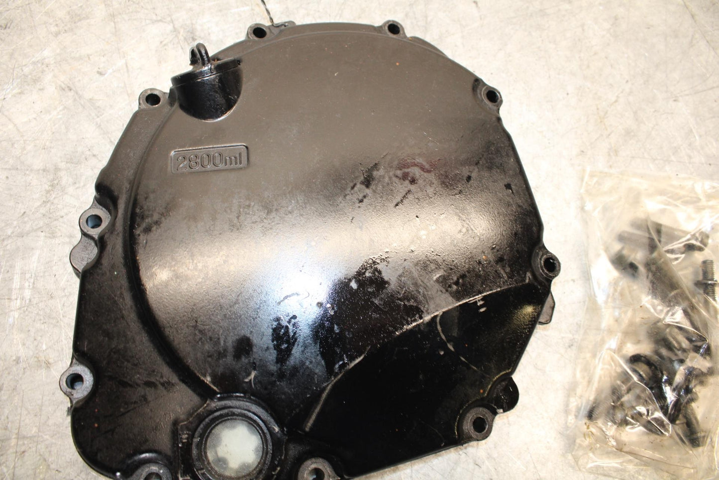 2001 Suzuki GSXR1000 CLUTCH SIDE ENGINE MOTOR COVER 11340-40F00 BB52