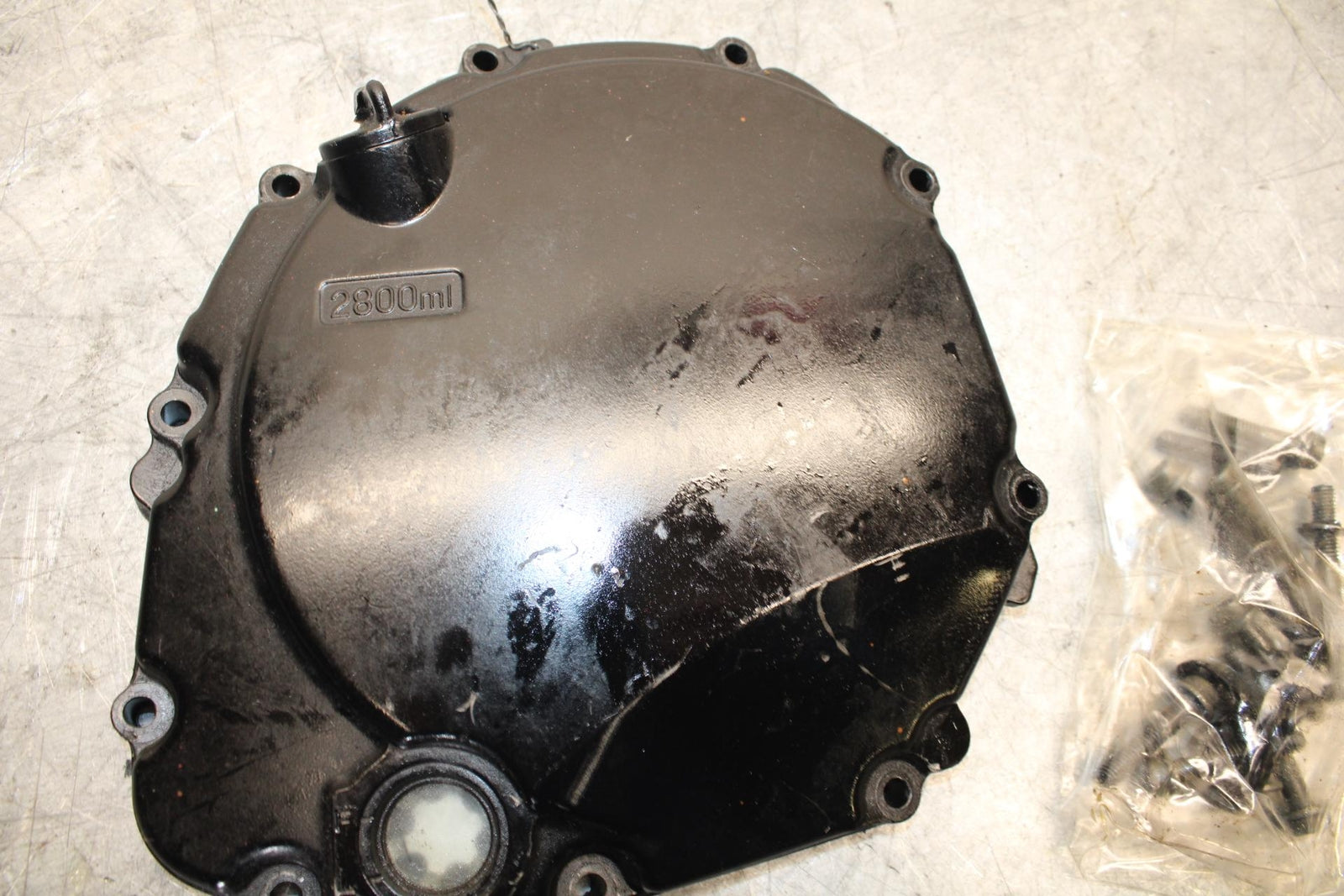 2001 Suzuki GSXR1000 CLUTCH SIDE ENGINE MOTOR COVER 11340-40F00 BB52