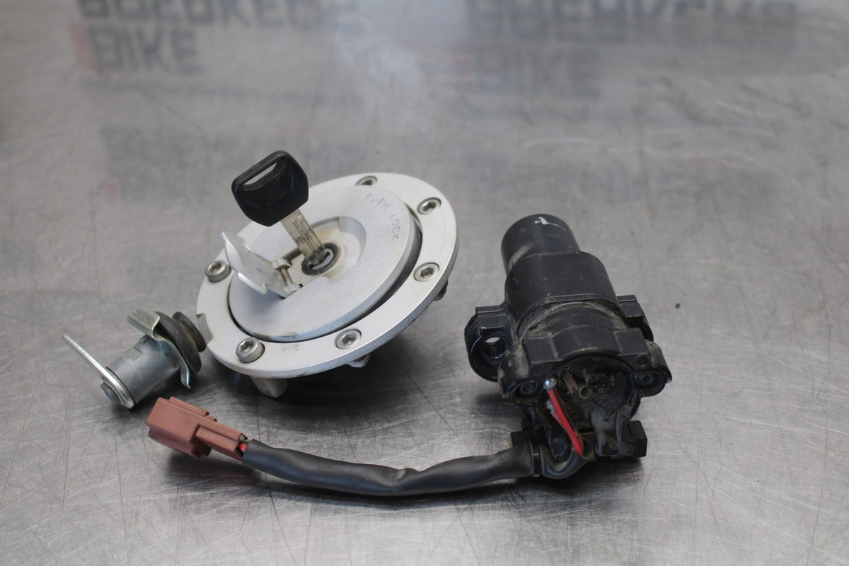 12 HONDA CB1000R OEM IGNITION LOCK KEY SET W/ GAS CAP AND SEAT LOCK BB200