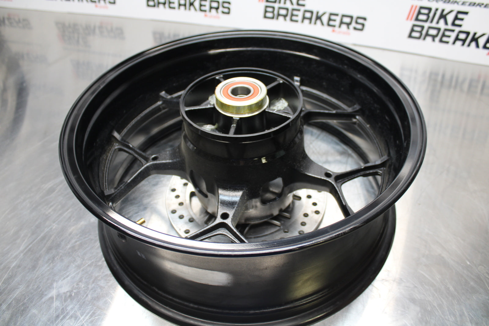 23-24 KAWASAKI NINJA ZX14R NEW!! REAR WHEEL BACK RIM & ROTOR BB141