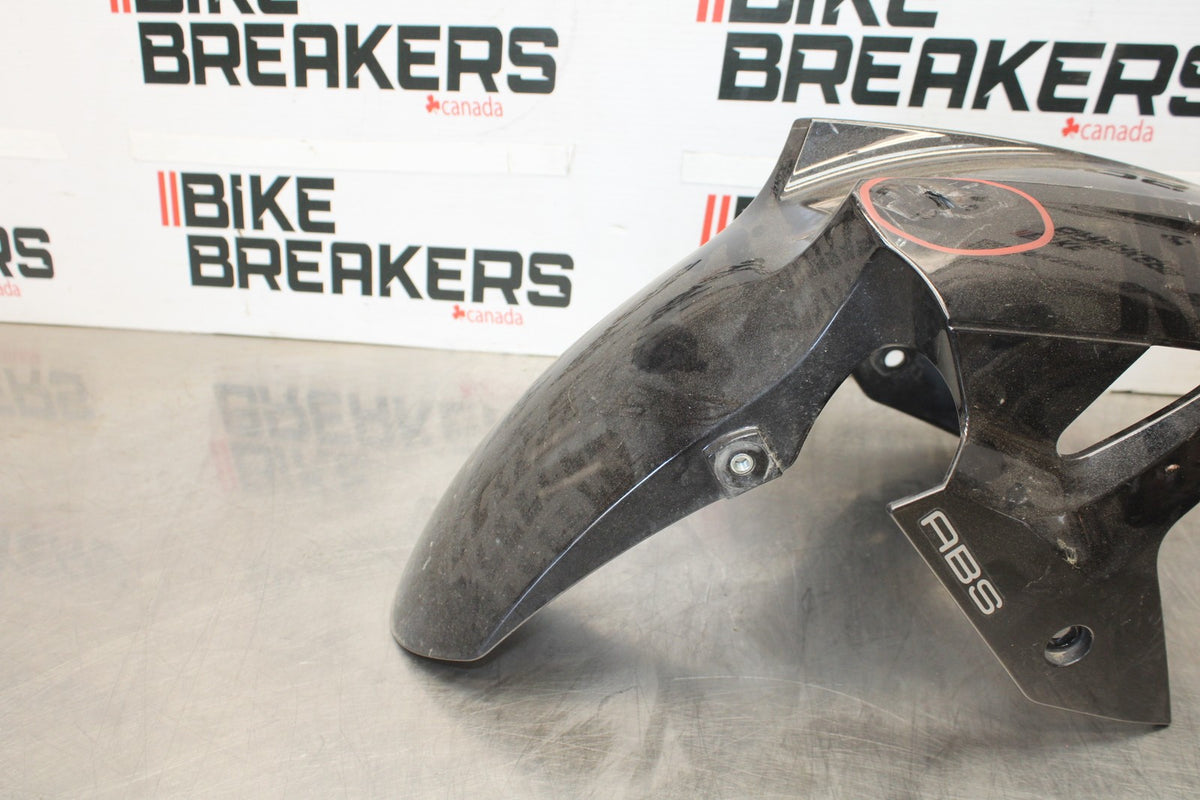 24-25 KAWASAKI NINJA 500 ABS FRONT WHEEL FENDER COWL FAIRING BB899