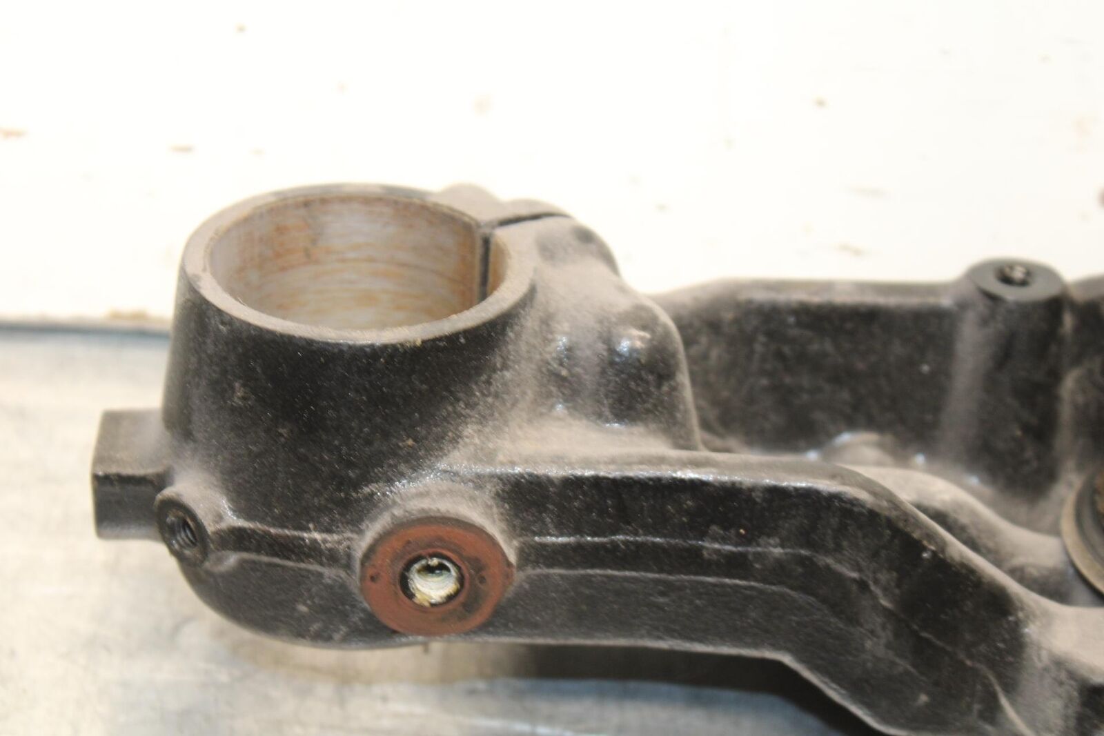 03-08 KAWASAKI VULCAN 1600 FRONT FORKS CLAMP LOWER TRIPLE TREE STEM BB616