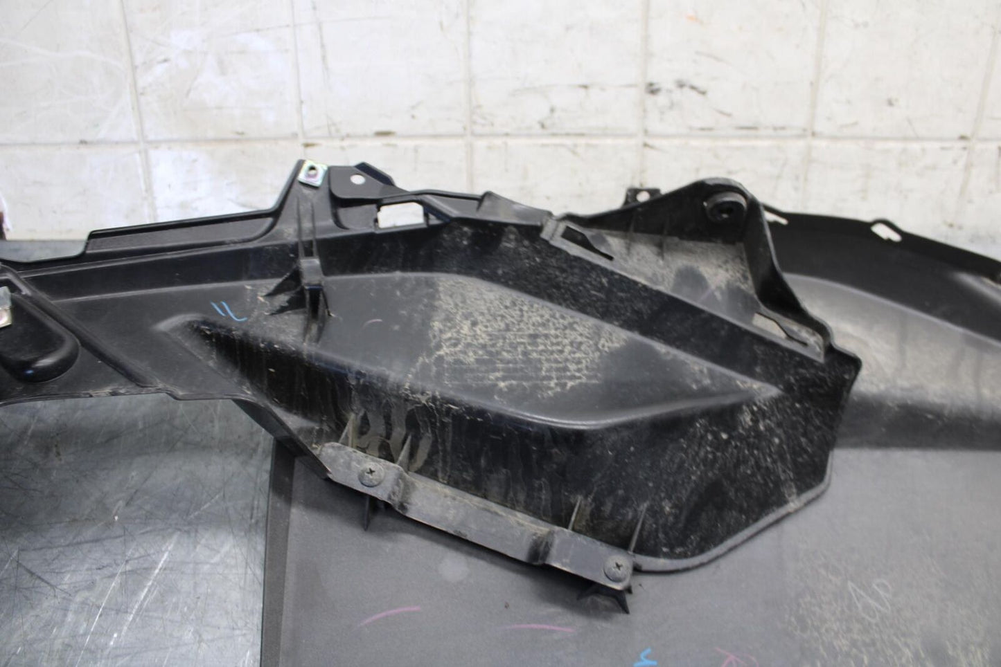 2015 Yamaha YZF R3 LEFT LOWER MID UPPER SIDE FAIRING COWL 1WD-XF83L-30-P1 BB526