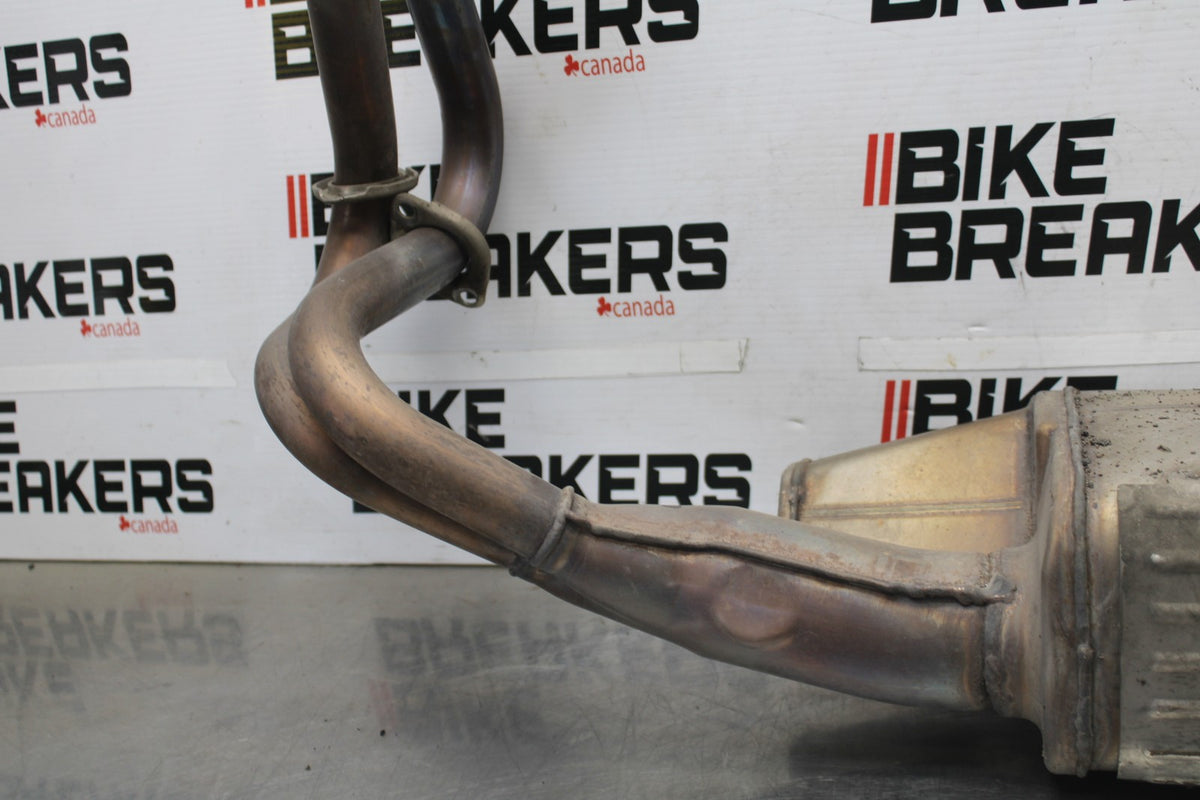 12 KAWASAKI NINJA 650 EX650E FULL EXHAUST SYSTEM HEADERS PIPE MUFFLER BB926