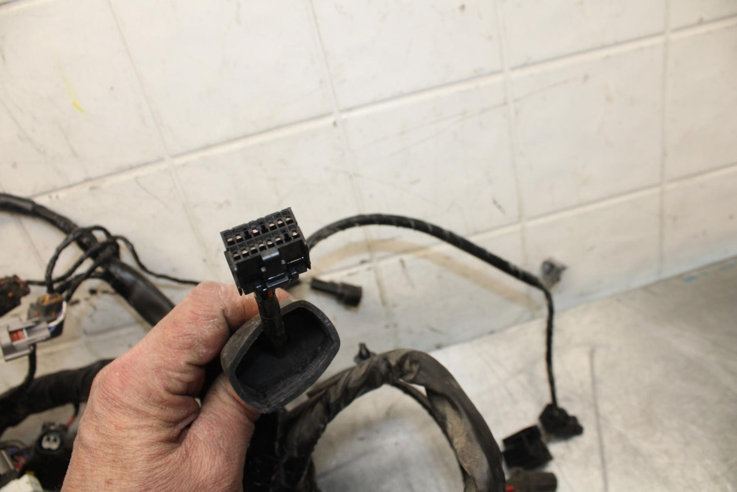 15-17 KAWASAKI EX 650 NINJA  EX 650 ABS ENGINE WIRING HARNESS MOTOR WIRE BB494