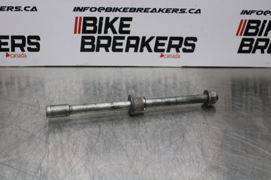 08 MOTO GUZZI BREVA 750 REAR AXLE BACK WHEEL RIM PIVOT BOLT AXEL BB154