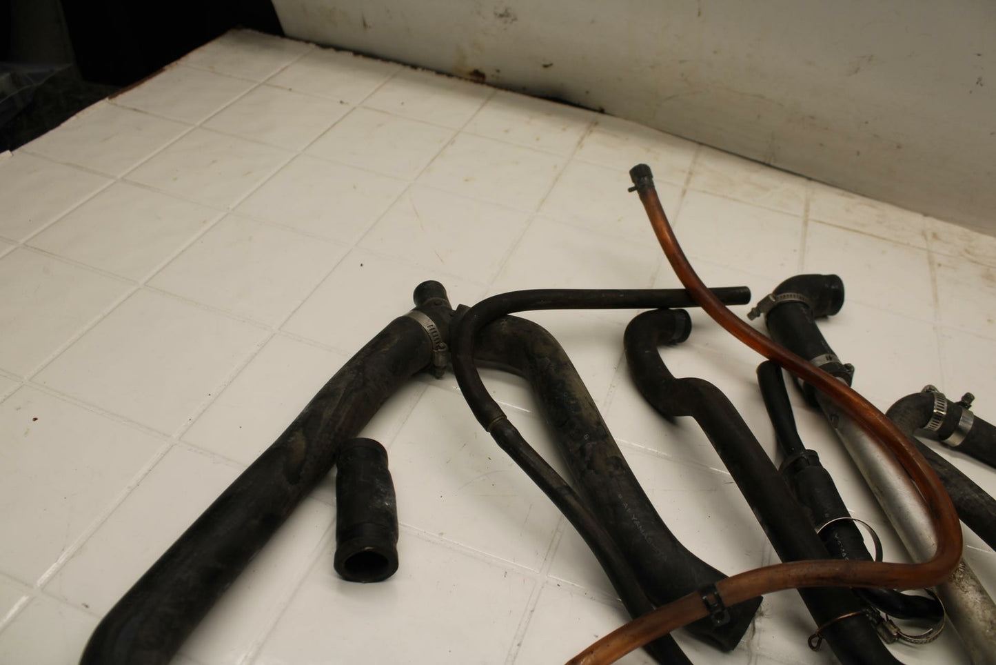 00-01 HONDA RVT1000R RC51 RADIATOR HOSES ENGINE COOLANT HOSE KIT SET BB03b