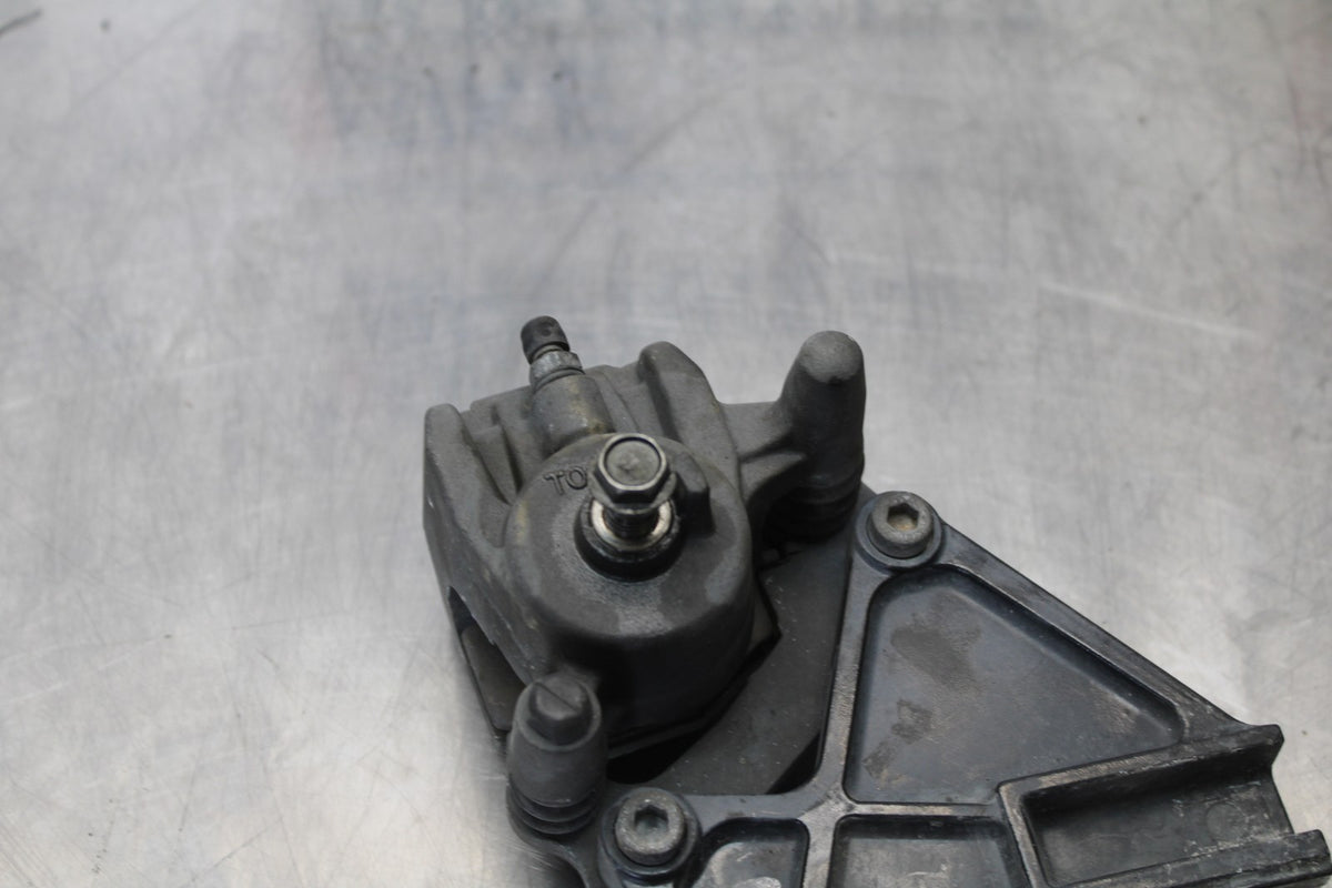 2007 Kawasaki Ninja ZX6R ZX600P REAR BACK BRAKE CALIPER W MOUNT BRACKET BB175