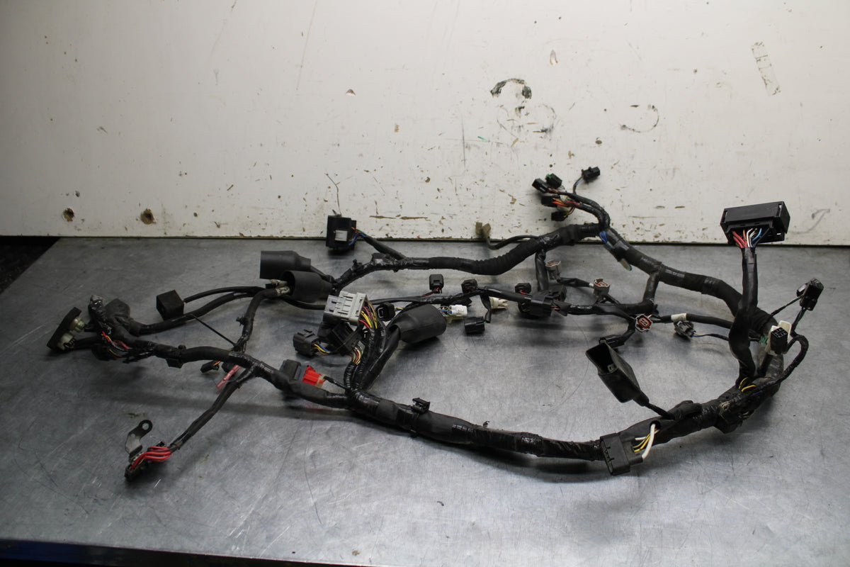 13-17 KAWASAKI NINJA ZX6R ZX636E MAIN ENGINE WIRING HARNESS WIRE LOOM BB735