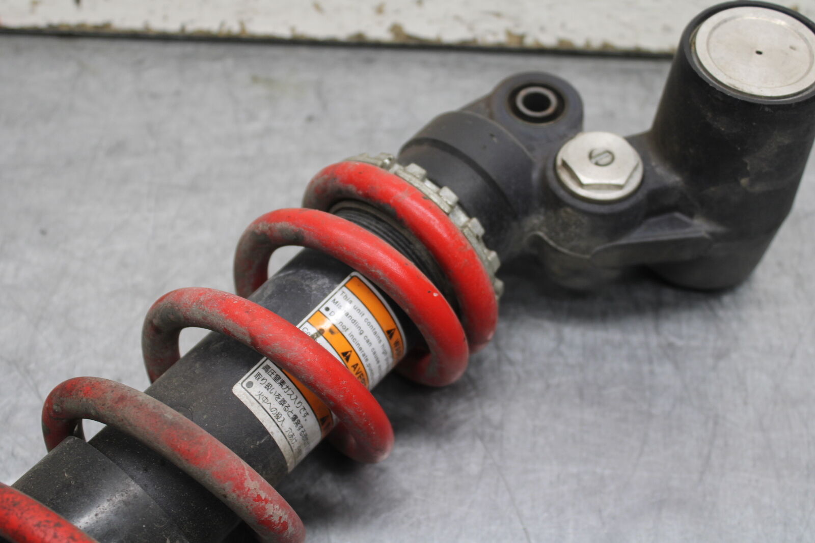 13-17 KAWASAKI NINJA ZX6R ZX636E REAR BACK SHOCK ABSORBER SUSPENSION BB735