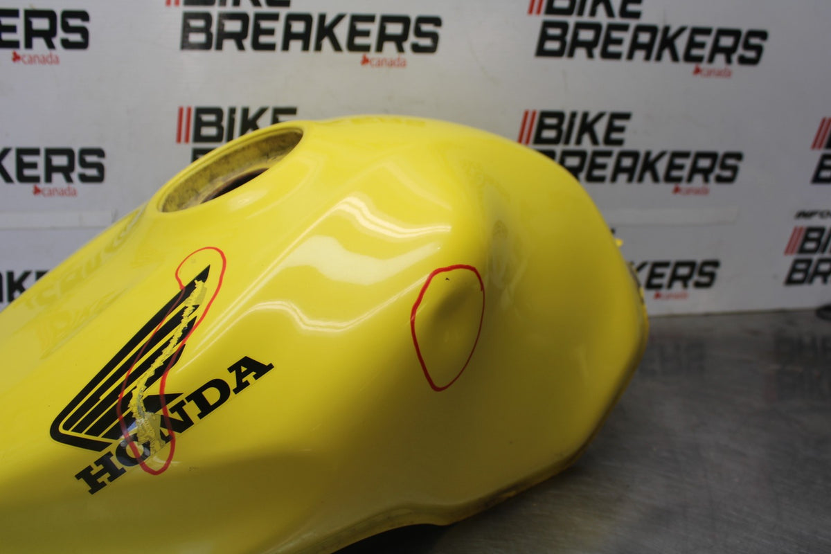 98-05 HONDA SUPER HAWK 1000 VTR1000F GAS TANK FUEL CELL PETROL RESERVOIR BB924
