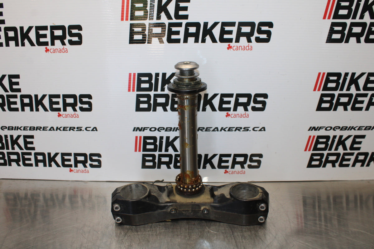 03-06 KAWASAKI Z1000 FRONT FORKS CLAMP LOWER TRIPLE TREE STEM BB164