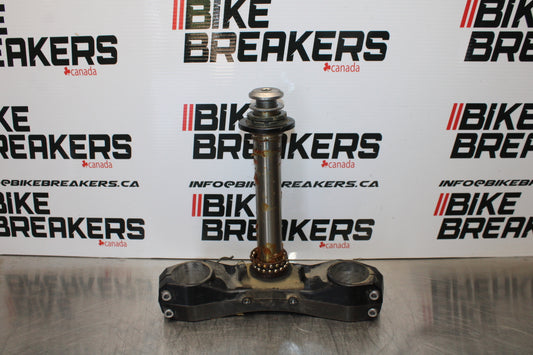 03-06 KAWASAKI Z1000 FRONT FORKS CLAMP LOWER TRIPLE TREE STEM BB164