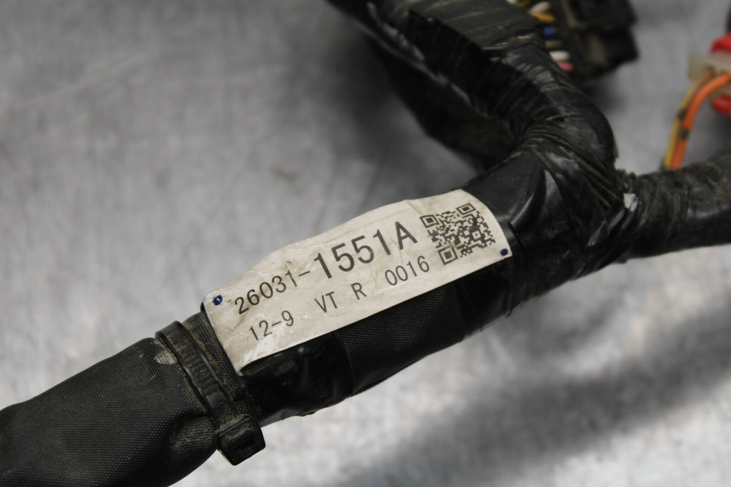 13-17 KAWASAKI NINJA ZX6R ZX636E MAIN ENGINE WIRING HARNESS WIRE LOOM BB735