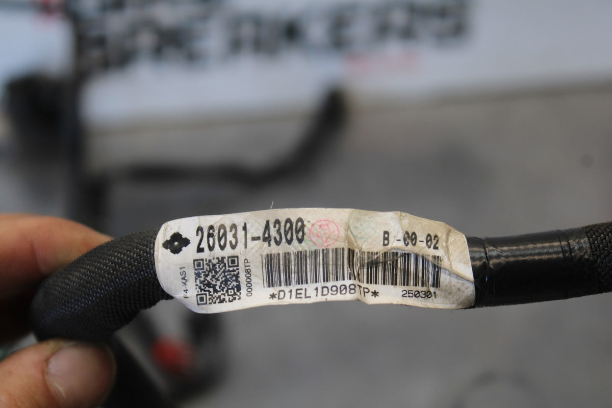 24-25 KAWASAKI NINJA 500 ABS MAIN ENGINE WIRING HARNESS WIRE LOOM BB899