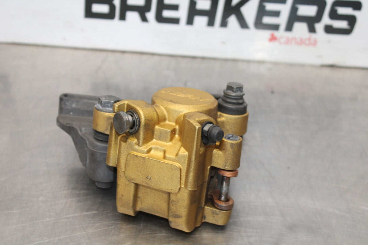 12 TRIUMPH STREET TRIPLE R REAR BACK BRAKE CALIPER W MOUNT BRACKET BB914