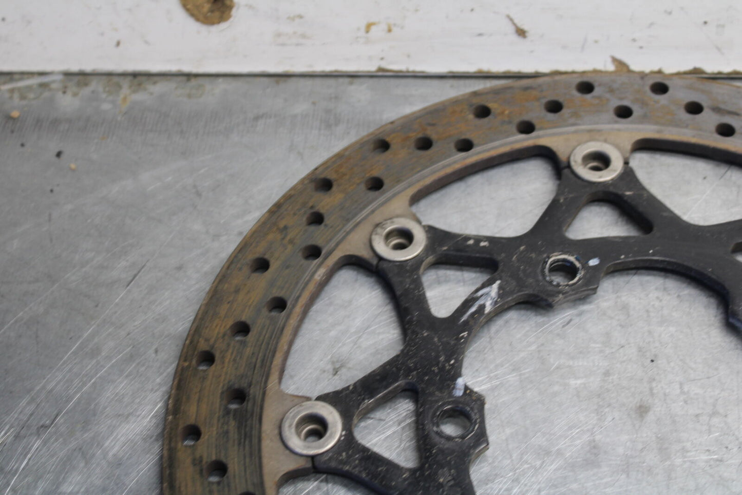 05-06 SUZUKI GSXR1000 FRONT LEFT RIGHT BRAKE ROTORS DISCS 59210-41G00 BB677