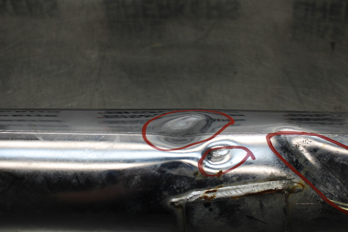 09 KAWASAKI NINJA 250R EXHAUST PIPE MUFFLER SLIP ON CAN SILENCER BB824
