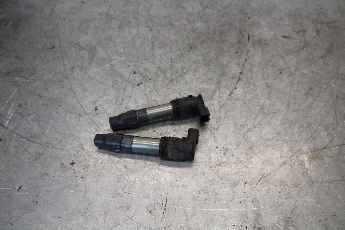 13-17 KAWASAKI NINJA 300 IGNITION COILS COIL SPARK PLUG CAPS BB429