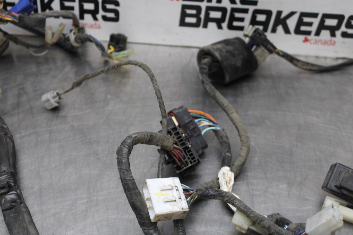 08 YAMAHA V STAR 1100 XVS1100AW CLASSIC MAIN ENGINE WIRING HARNESS BB916