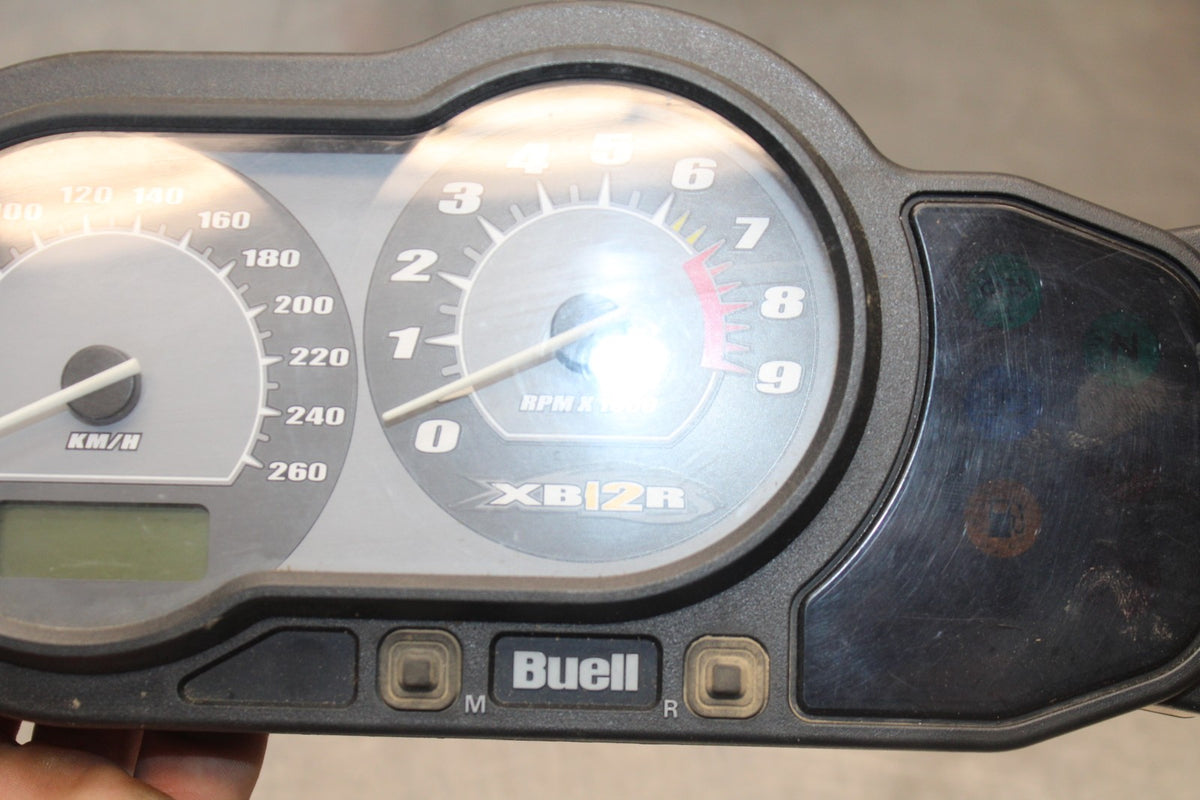 04 BUELL FIREBOLT XB12R SPEEDO TACH GAUGES DISPLAY CLUSTER SPEEDOMETER BB903