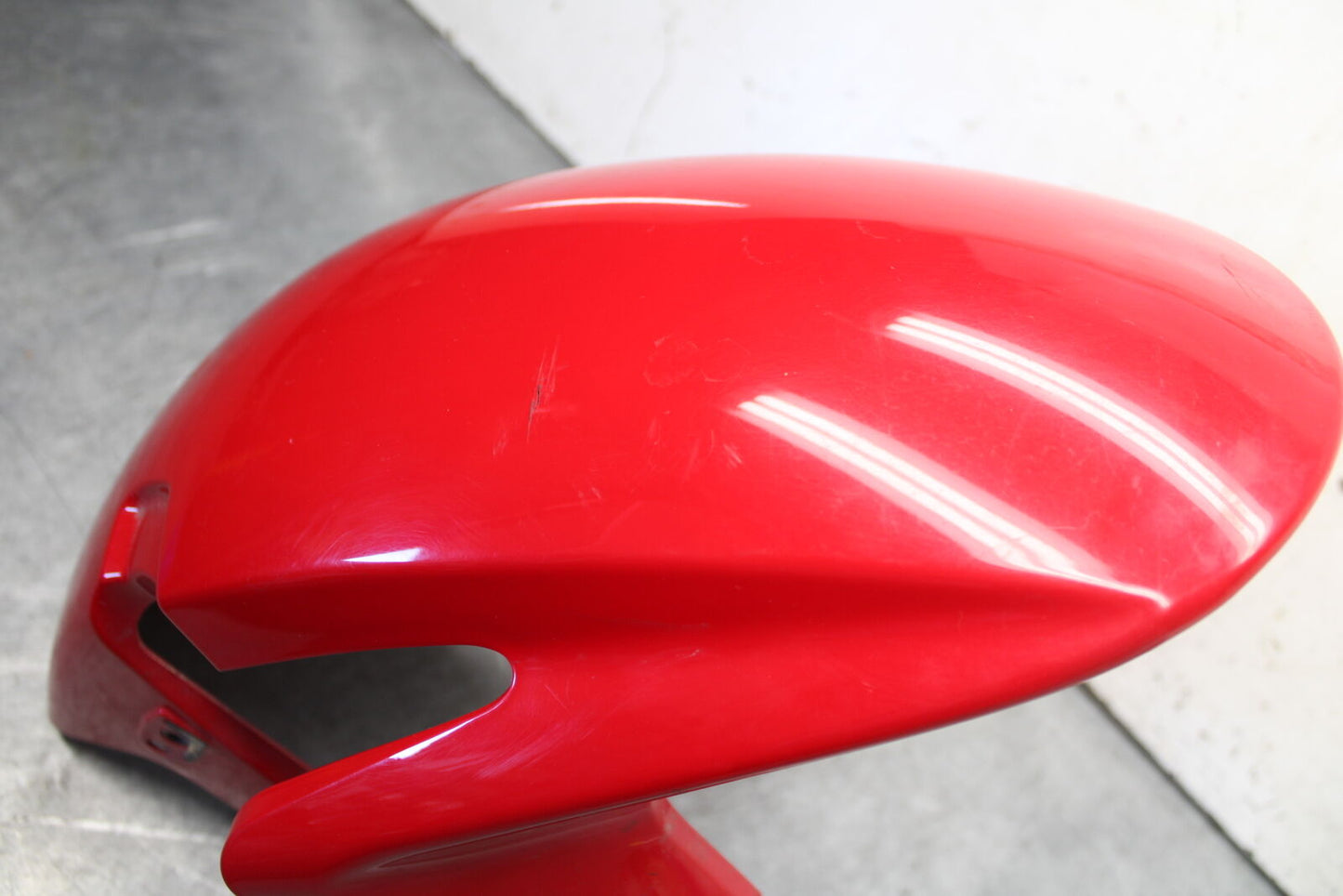 07-12 HONDA CBR600RR FRONT WHEEL FENDER COWL FAIRING 61100-MFJ-D00ZD BB672