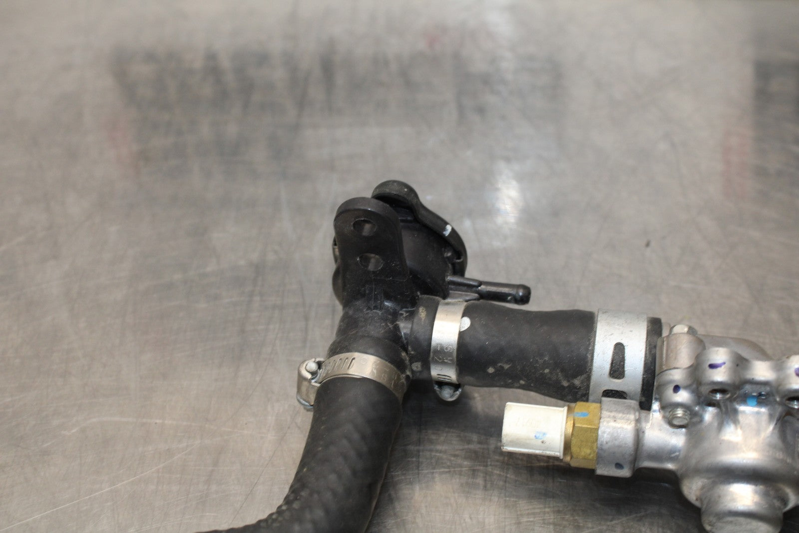 13-17 KAWASAKI NINJA 300 EX300 ABS THERMOSTAT W HOUSING ASSEMBLY BB187