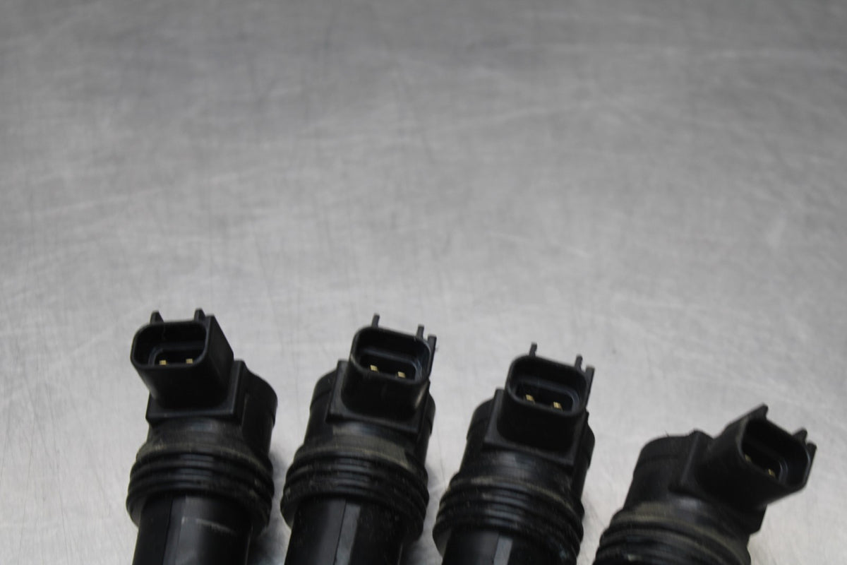 05-06 KAWASAKI NINJA ZX6R IGNITION COILS COIL SPARK PLUG CAPS BB877