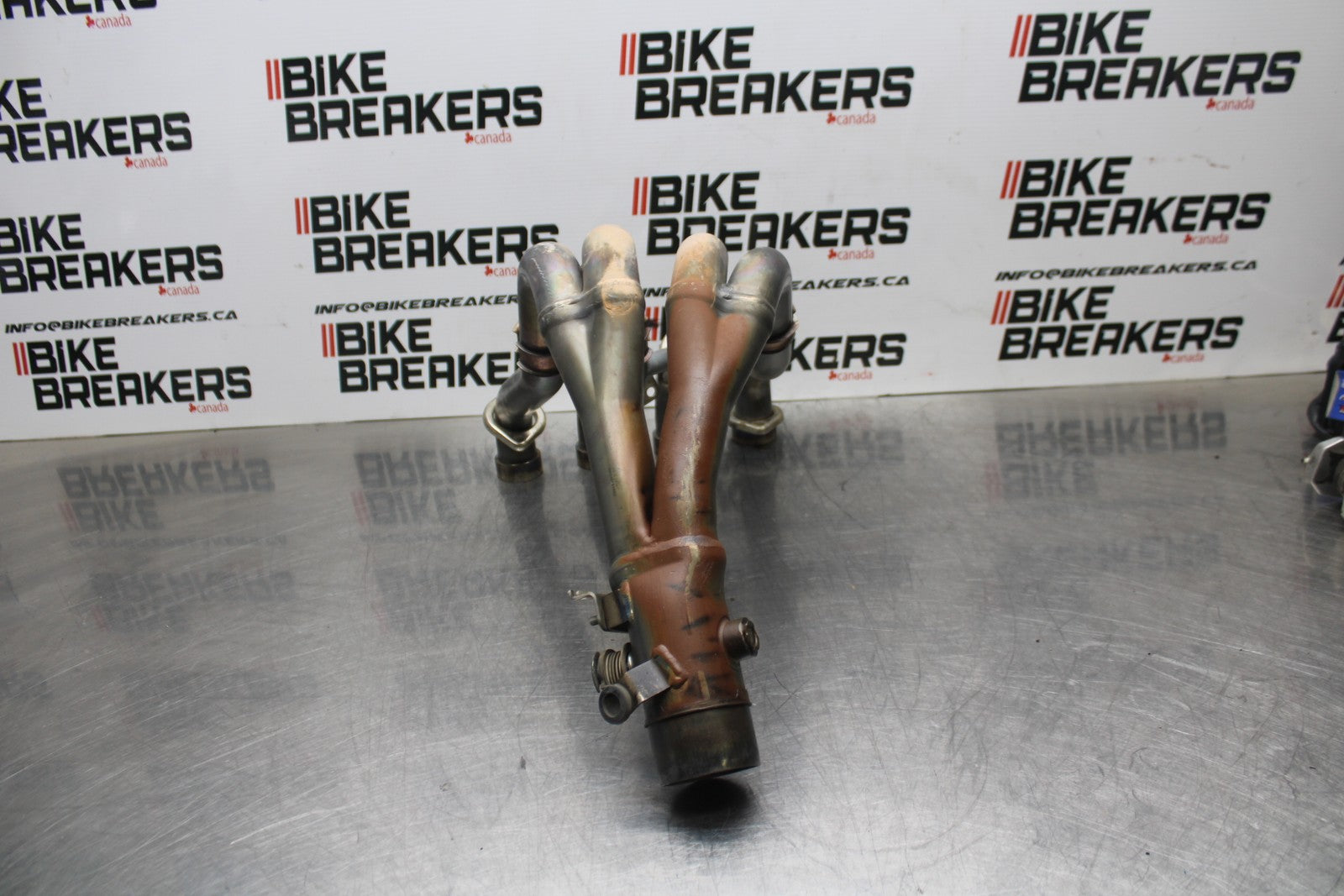 07 SUZUKI GSXR1000 EXHAUST HEADER PIPES MANIFOLD BB770