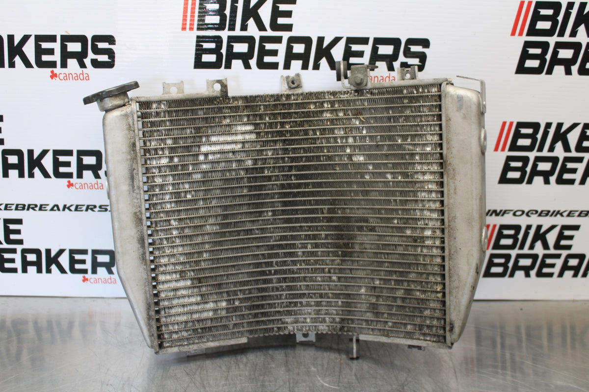 04-05 KAWASAKI NINJA ZX10R ENGINE RADIATOR MOTOR COOLER COOLING RADIATER BB163