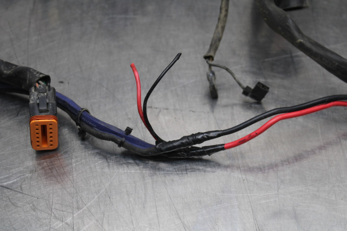 08 HARLEY-DAVIDSON ELECTRA GLIDE POLICE EFI FLHTPI MAIN WIRING HARNESS BB816
