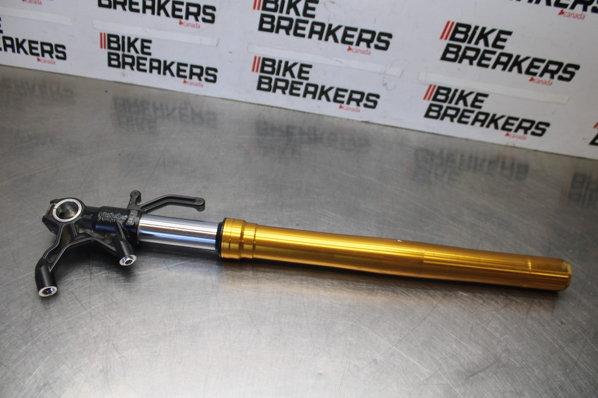 24 KAWASAKI NINJA ZX6R ZX636 ABS 40TH ANNIVERSARY RIGHT FRONT FORK SHOCK BB911
