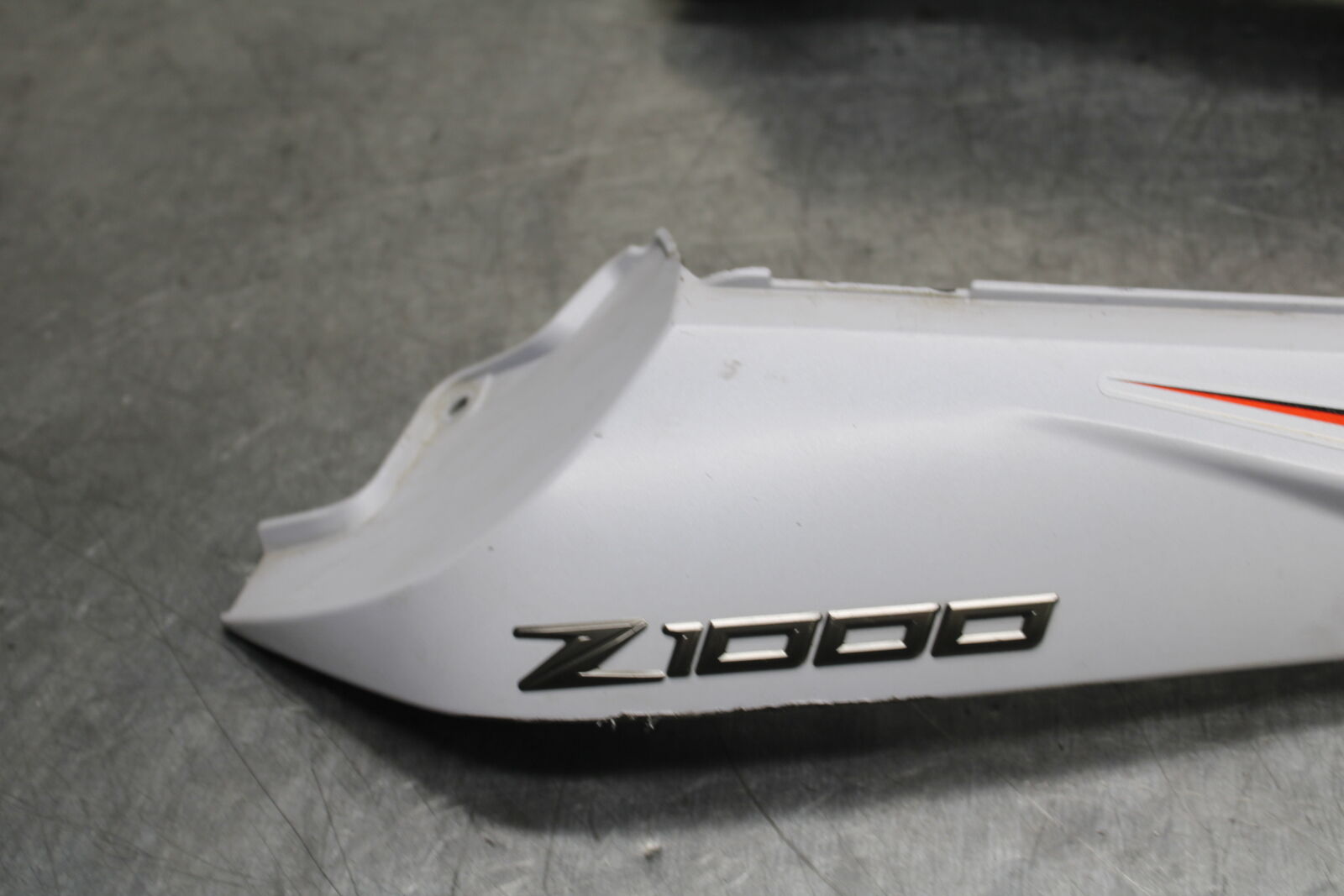 12-13 KAWASAKI Z1000 REAR BACK TAIL FAIRING COWL SHROUD BB743