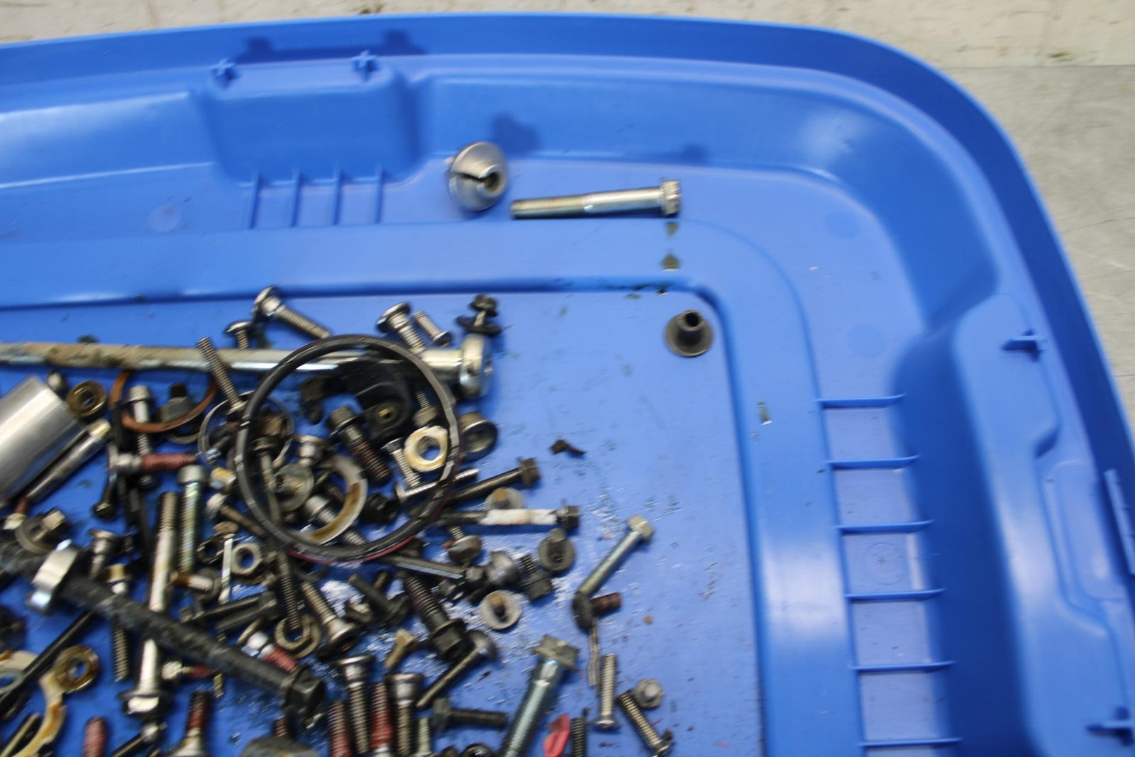 2012 Kawasaki Ninja ZX6R LEFTOVER MOUNTING BOLTS HARDWARE MOTOR SCREWS BB529