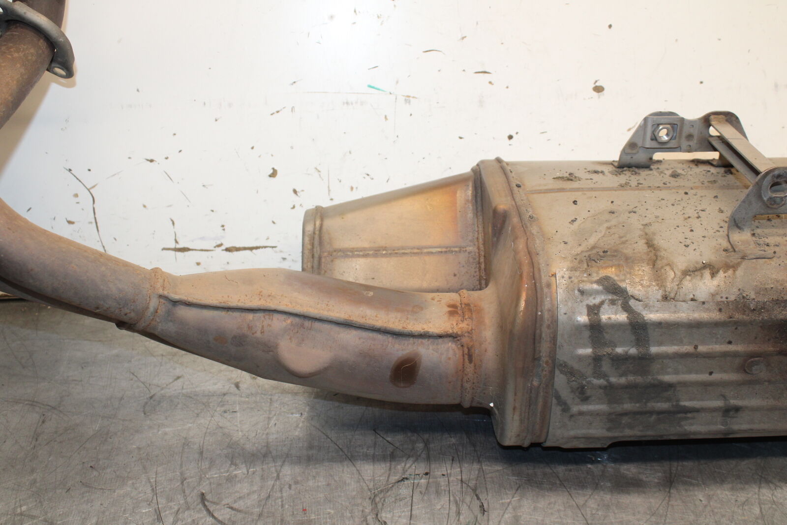 12-17 KAWASAKI ER-6N Z650 FULL EXHAUST SYSTEM HEADERS PIPE MUFFLER BB709