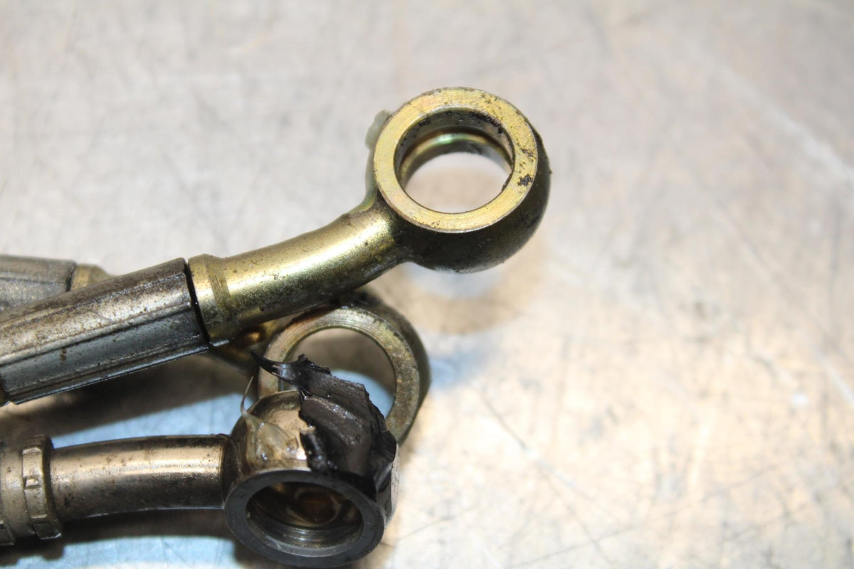 05 YAMAHA YZF R6S FRONT AND REAR BRAKE CALIPER HOSES LINES