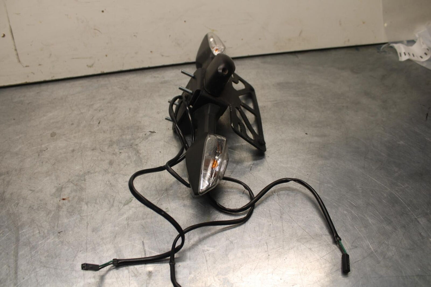 12-17 KAWASAKI ER-6N Z650 REAR LEFT RIGHT TURN SIGNALS LIGHT INDICATORS BB607