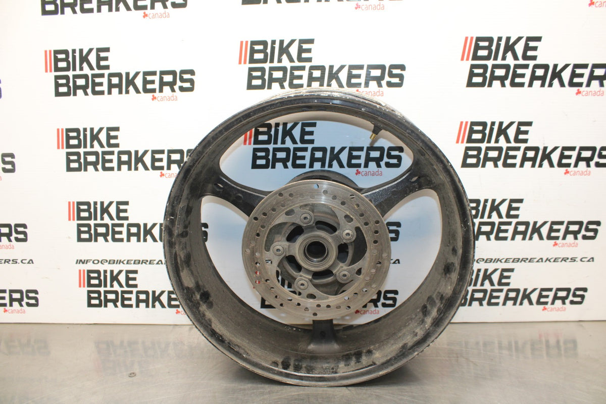 06-07 SUZUKI GSXR750 REAR WHEEL BACK RIM & ROTOR BB863