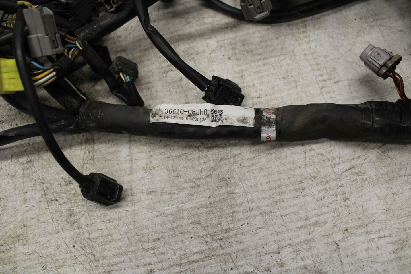 15-16 SUZUKI GSXS750 MAIN ENGINE WIRING HARNESS MOTOR WIRE LOOM BB374